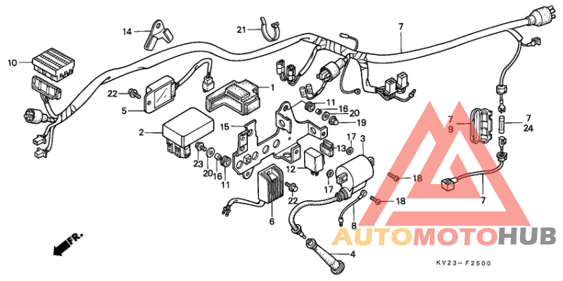 Wire harness/ ignition coil