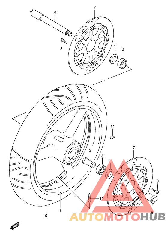 Transom + tube