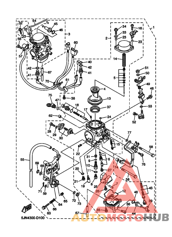 Carburetor assy