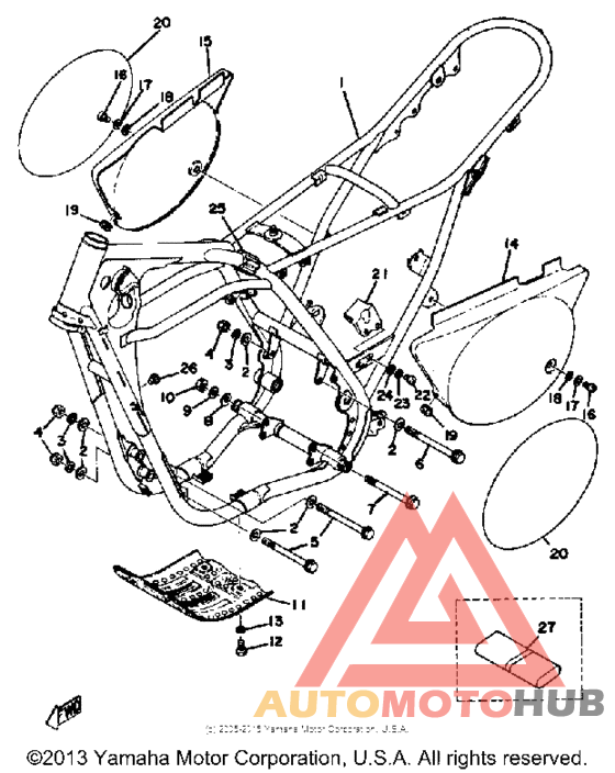Frame side cover