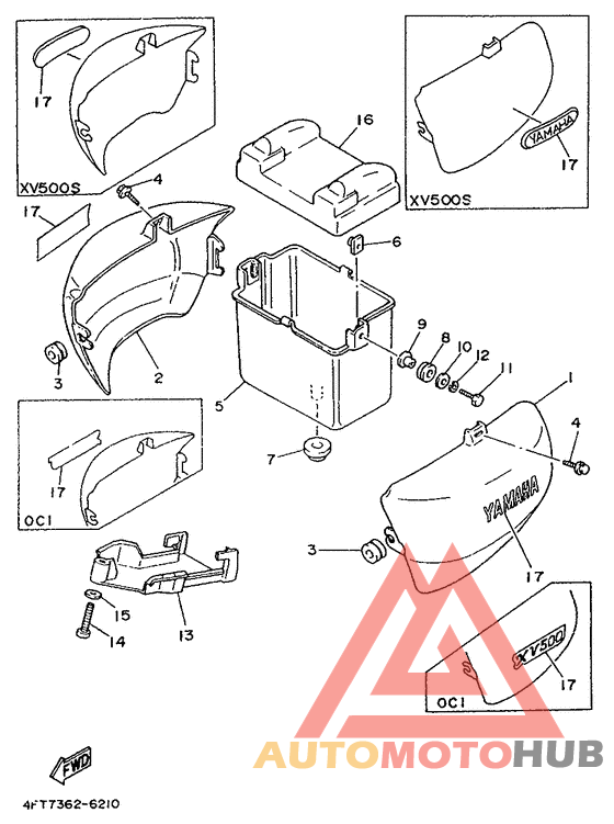 Side cover / oil tank