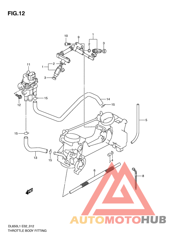 Throttle body fitting