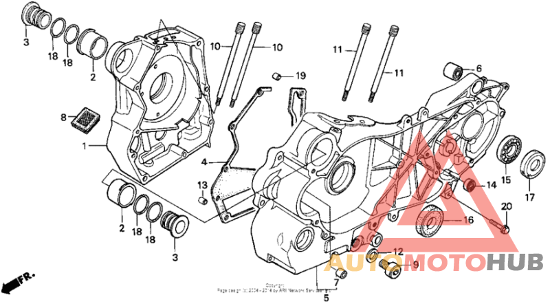 Картер двигателя