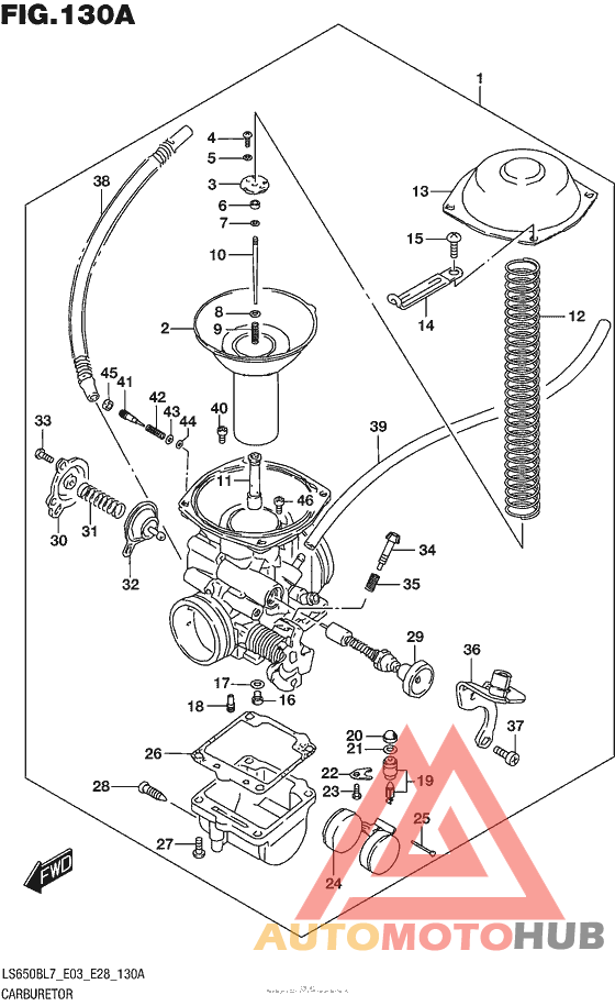Carburetor (Ls650Bl7 E03)