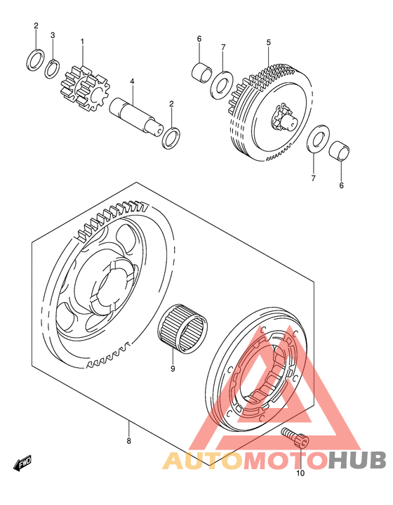Муфта стартера