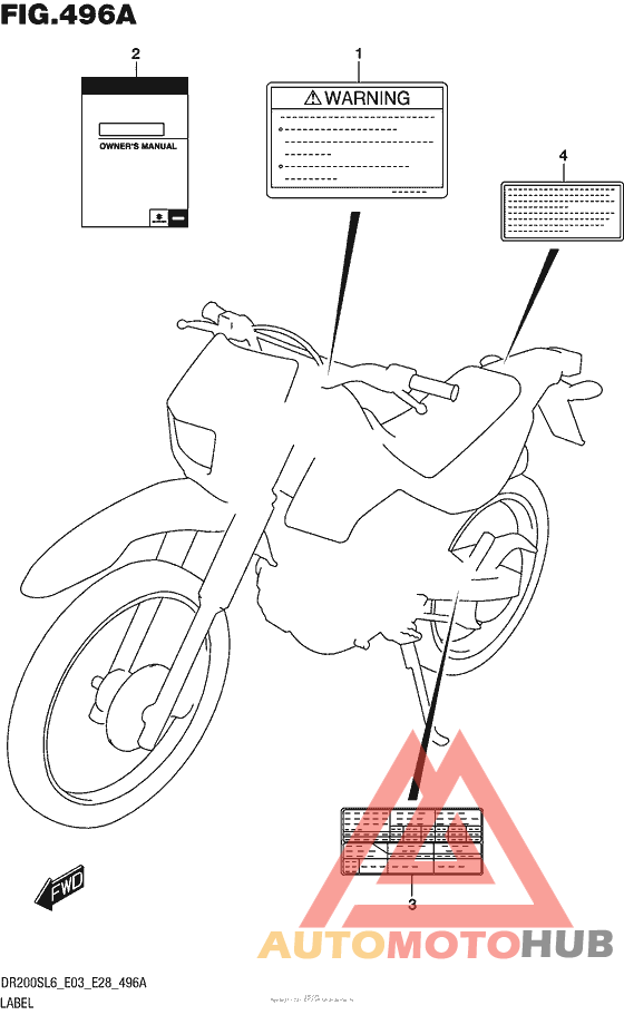 Label (Dr200Sl6 E03)