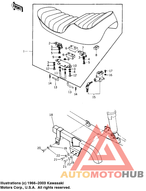 Seat/chain cover