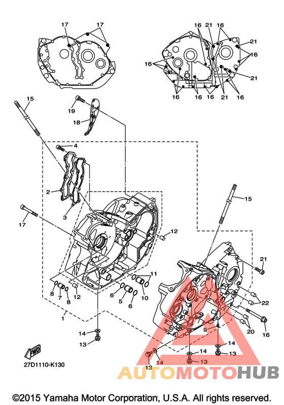 Картер двигателя