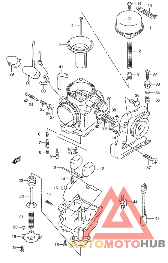 Carburetor assy