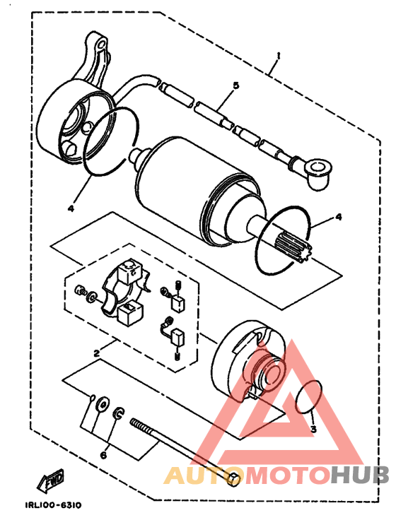 Стартерный мотор