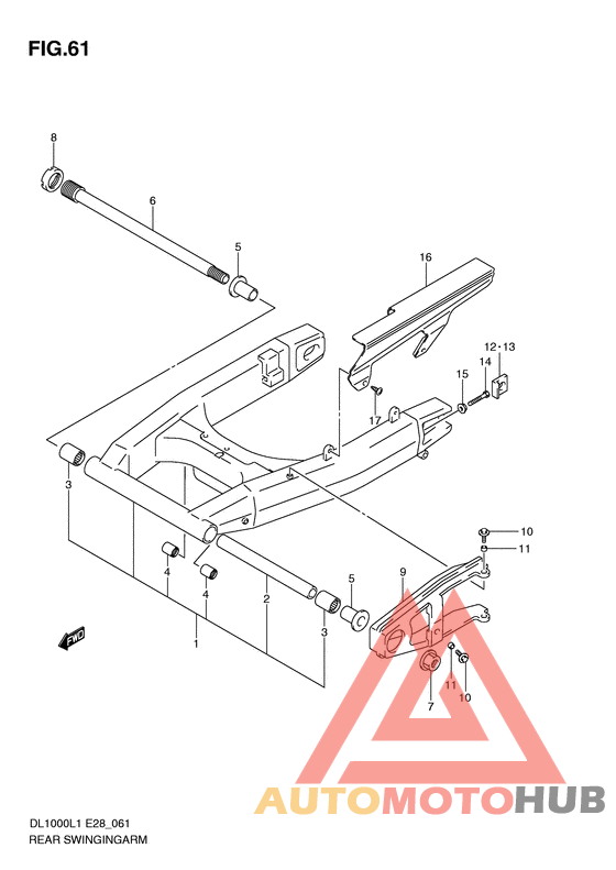Маятник задний