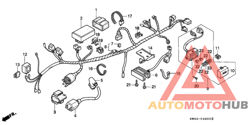 Wire harness/ ignition coil