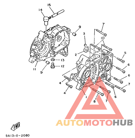 Картер двигателя