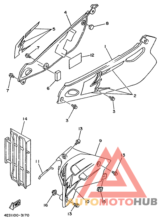 Side cover / oil tank