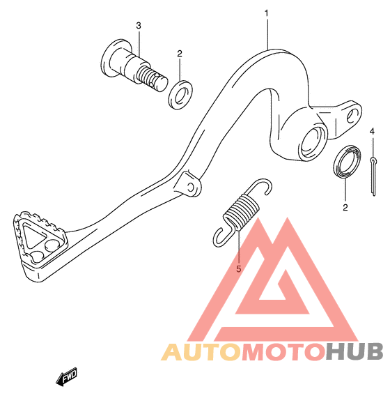 Передний суппорт