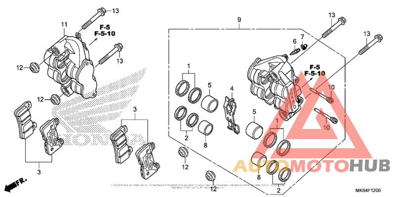 Front Brake Caliper (1)