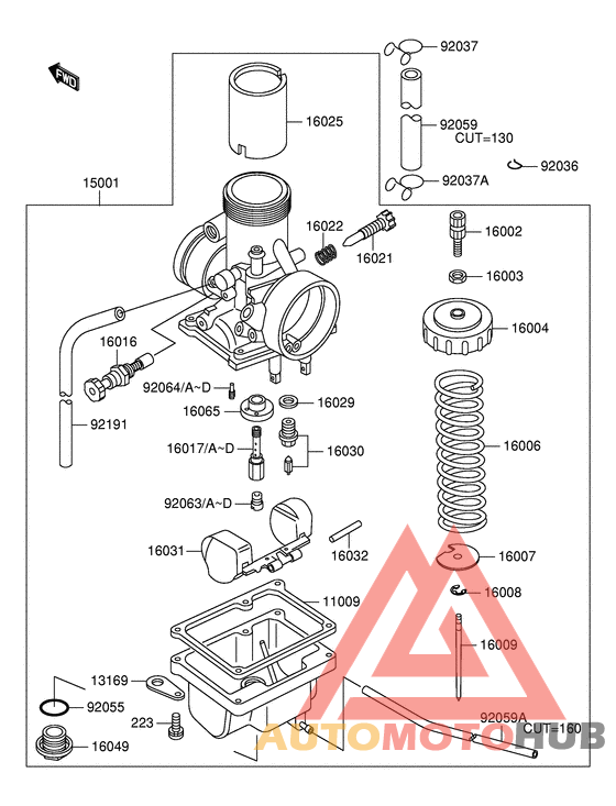 Carburetor assy
