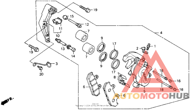 Передний суппорт