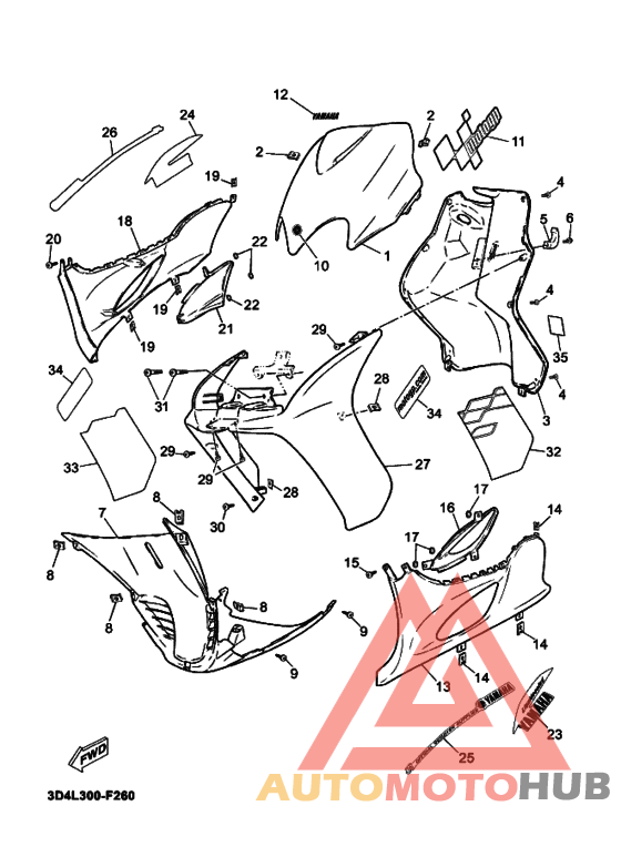 Щиток облицовочный