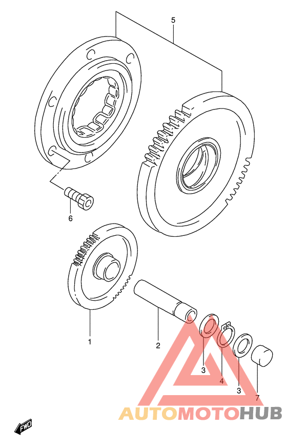 Муфта стартера