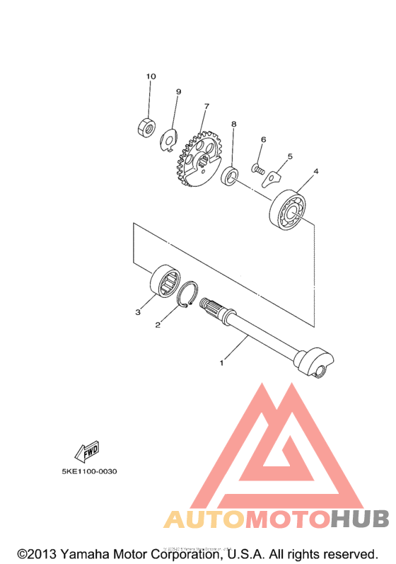 Counter shaft