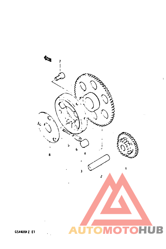 Муфта стартера