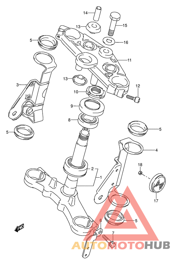 Траверса нижняя