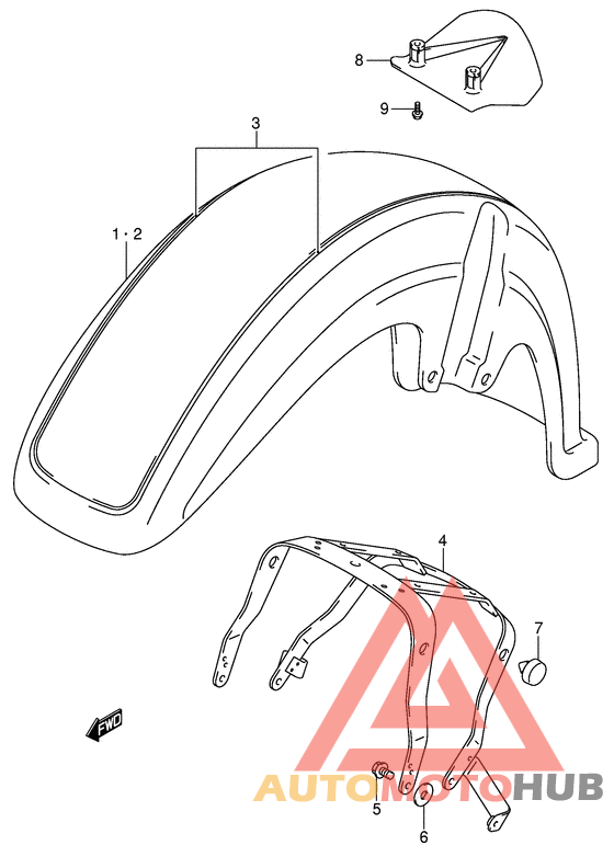 Переднее крыло