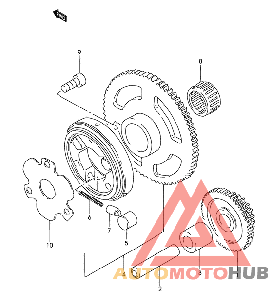Муфта стартера