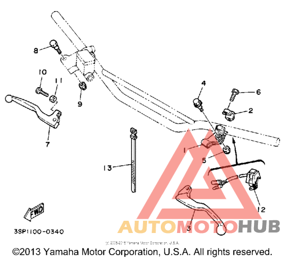Handle switch - lever