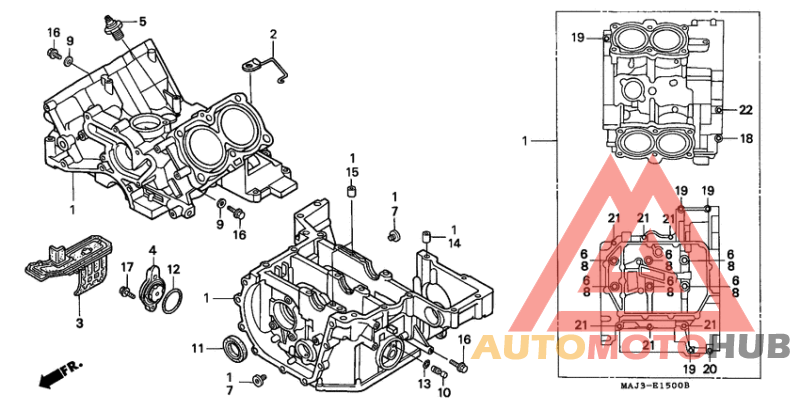 Картер двигателя