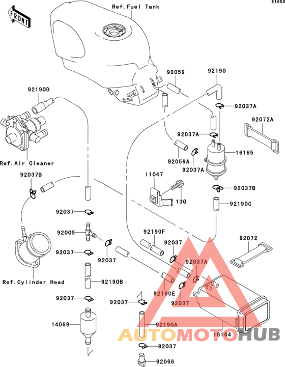 Fuel evaporative system(e10-e12)