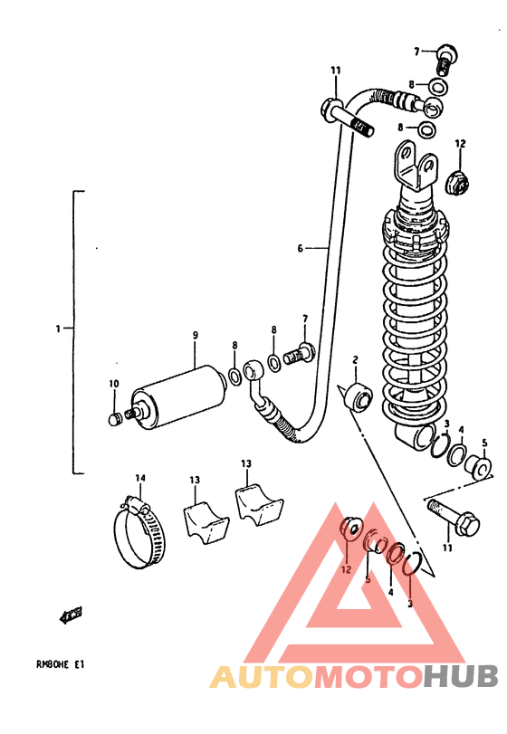 Задние амортизаторы