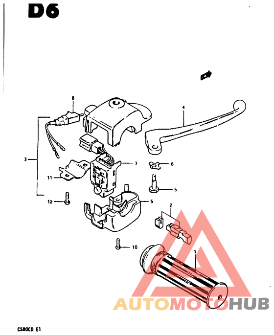 Brake lever - switch