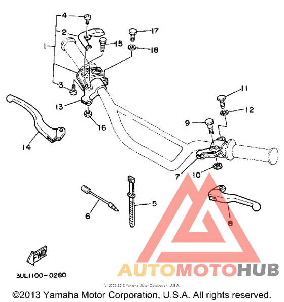 Handle switch - lever