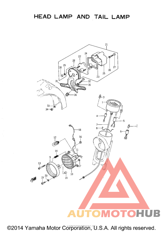 Headlight - taillight