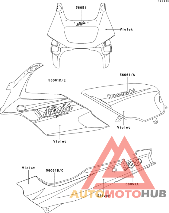 Decals(violet)(ex500-d3)