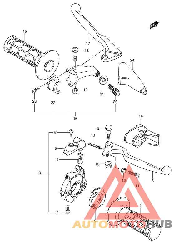 Рулевой рычаг