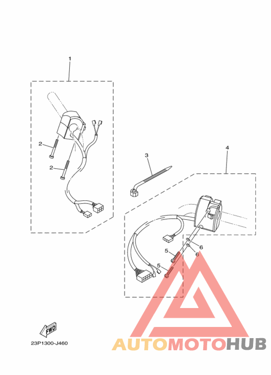 Handle switch & lever