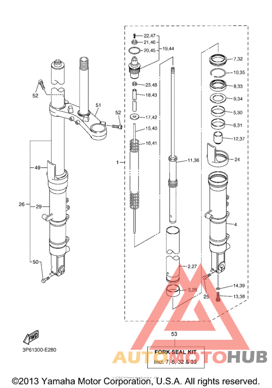 Передняя вилка