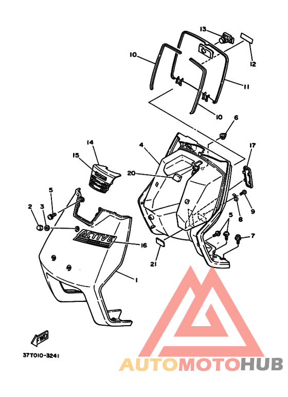 Щиток облицовочный