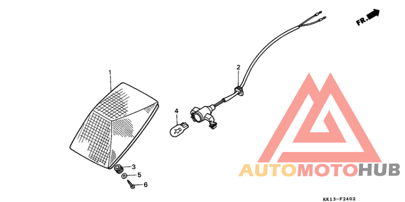 Taillight unit ass`y