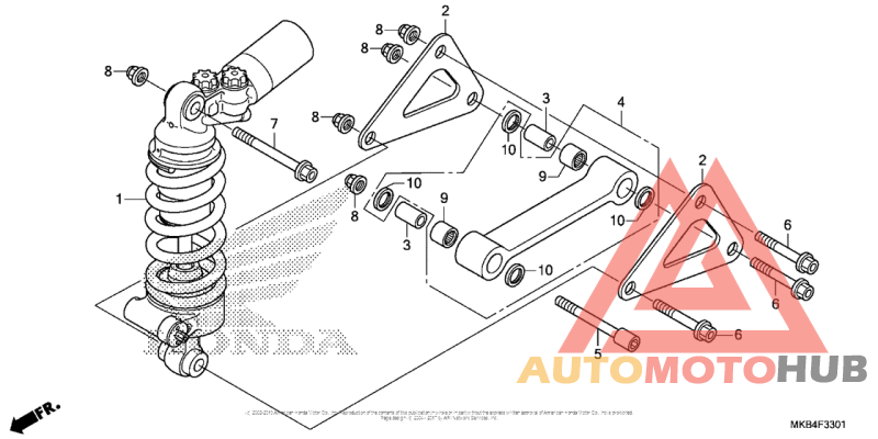 Rear Shock Absorber (2)