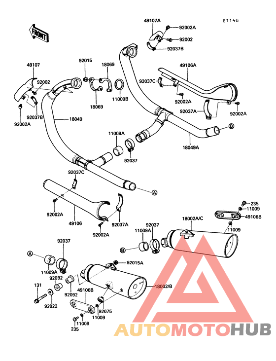 Muffler comp