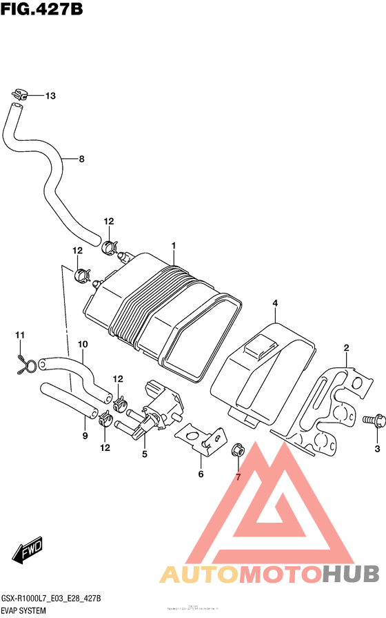 Evap System (Gsx-R1000Al7 E33)