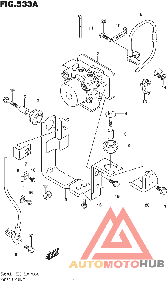 Hydraulic Unit (Sv650Al7 E28)