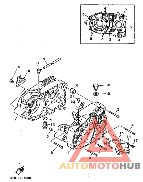Картер двигателя