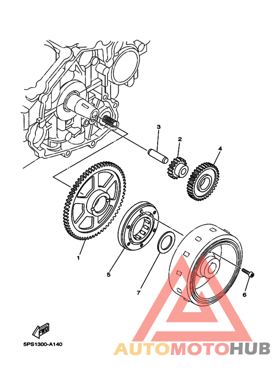 Муфта стартера