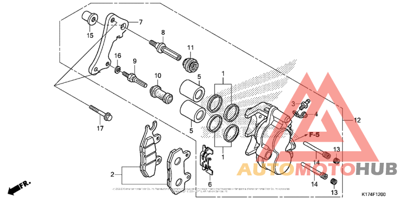 Передний суппорт