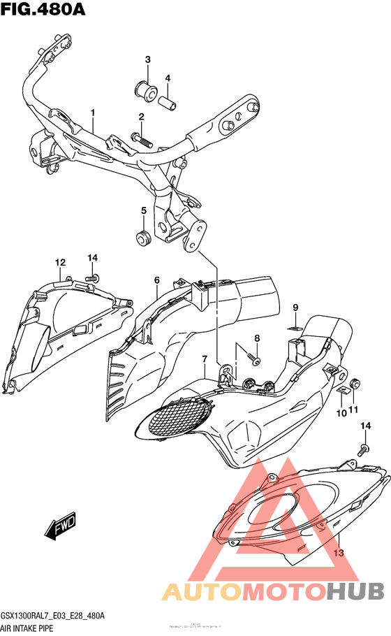 Air Intake Pipe